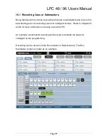 Предварительный просмотр 87 страницы Leprecon LPC 48 User Manual