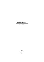 Preview for 1 page of LEPSI Watch Dock User Manual