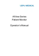 Lepu Medical AIView 12V Operator'S Manual предпросмотр