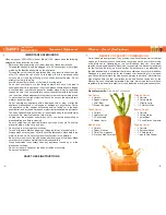 Preview for 4 page of LEquip Pulp Ejection MINI JUICER Owner'S Manual & User Manual