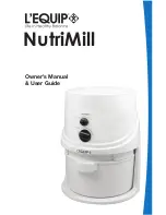 L'Equip NUTRIMILL Owner'S Manual & User Manual preview