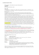 L'Equipeur spLIFE Instructions For Use Manual preview