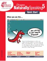 Lernout & Hauspie DRAGON NATURALLYSPEAKING 5- Quick Start Manual preview