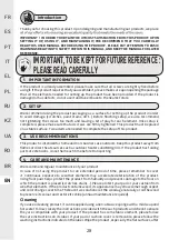 Preview for 28 page of Leroy Merlin FIRA 3276007277647 Assemby - Use - Maintenance Manual