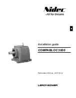 Preview for 1 page of Leroy-Somer Compabloc 3000 Installation Manual