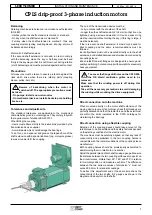 Предварительный просмотр 7 страницы Leroy-Somer CPLS 112 Installation And Maintenance Manual