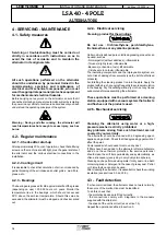 Предварительный просмотр 10 страницы Leroy-Somer LSA 40-4 POLE Installation And Maintenance Manual