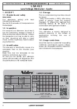 Preview for 4 page of Leroy-Somer LSA 42.3 Installation And Maintenance Manual