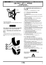 Предварительный просмотр 19 страницы Leroy-Somer LSA 46.2 Installation And Maintenance Manual