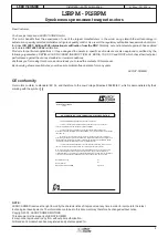 Preview for 3 page of Leroy-Somer LSRPM 100 L Installation And Maintenance Manual