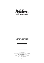 Предварительный просмотр 24 страницы Leroy-Somer Nidec FFB 2 Installation Manual