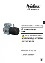 Предварительный просмотр 25 страницы Leroy-Somer Nidec FFB 2 Installation Manual