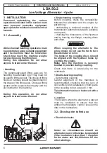 Предварительный просмотр 6 страницы Leroy-Somer Nidec LSA 46.3 Installation And Maintenance Manual