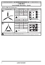 Предварительный просмотр 8 страницы Leroy-Somer Nidec LSA 46.3 Installation And Maintenance Manual