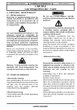 Предварительный просмотр 11 страницы Leroy-Somer Nidec LSA 46.3 Installation And Maintenance Manual