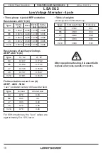 Предварительный просмотр 18 страницы Leroy-Somer Nidec LSA 46.3 Installation And Maintenance Manual