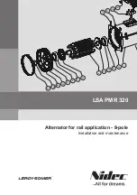 Leroy-Somer Nidec LSA PMR 320 Installation And Maintenance Manual предпросмотр