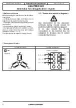 Предварительный просмотр 6 страницы Leroy-Somer Nidec LSA PMR 320 Installation And Maintenance Manual