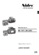 Предварительный просмотр 3 страницы Leroy-Somer Nidec Mb 2000 Maintenance Manual