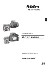 Предварительный просмотр 11 страницы Leroy-Somer Nidec Mb 2000 Maintenance Manual