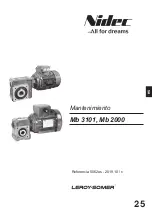 Предварительный просмотр 27 страницы Leroy-Somer Nidec Mb 2000 Maintenance Manual