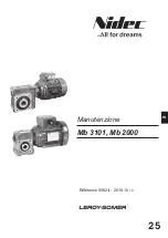 Предварительный просмотр 35 страницы Leroy-Somer Nidec Mb 2000 Maintenance Manual