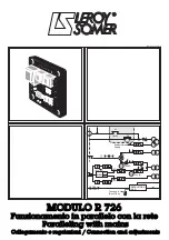 Предварительный просмотр 1 страницы Leroy-Somer R 726 Connection And Adjustments