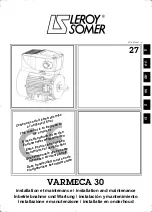 Предварительный просмотр 1 страницы Leroy-Somer VARMECA 31M Installation And Maintenance Manual