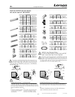 Предварительный просмотр 21 страницы Lersen ALFA 15 ECO ALFA 25 ECO User Instructions