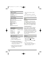 Preview for 8 page of Lervia KH 1148 Operating Instructions Manual