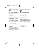 Preview for 10 page of Lervia KH 1148 Operating Instructions Manual