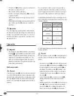 Preview for 30 page of Lervia KH 1270 Operating Instructions Manual