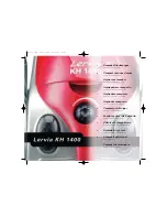 Предварительный просмотр 2 страницы Lervia KH 1400 Operating And Safety Instructions Manual