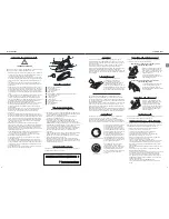 Preview for 3 page of Lervia KH 2203 Operating And Safety Instructions Manual