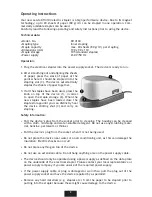 Preview for 2 page of Lervia KH 4104 Operating Instructions