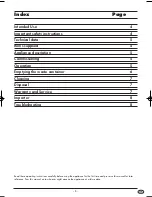 Preview for 3 page of Lervia KH 4405 Operating Instructions Manual