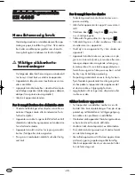 Preview for 28 page of Lervia KH 4405 Operating Instructions Manual