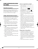 Preview for 28 page of Lervia KH 4406 Operating Instructions Manual