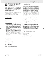 Предварительный просмотр 15 страницы Lervia KH 4425 Operation And Safety Notes