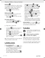 Предварительный просмотр 38 страницы Lervia KH 4425 Operation And Safety Notes