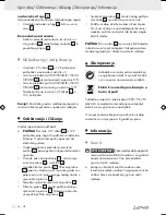 Предварительный просмотр 44 страницы Lervia KH 4425 Operation And Safety Notes