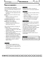 Preview for 21 page of Lervia KH750 Operating And Safety Instructions Manual