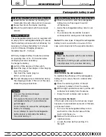 Preview for 38 page of Lervia KH750 Operating And Safety Instructions Manual