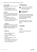 Предварительный просмотр 16 страницы Lervia LERVIA KH 3158 Operation And Safety Notes