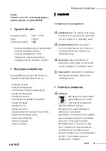 Предварительный просмотр 21 страницы Lervia LERVIA KH 3158 Operation And Safety Notes