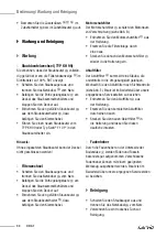 Предварительный просмотр 32 страницы Lervia LERVIA KH 3158 Operation And Safety Notes