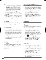 Предварительный просмотр 6 страницы Lervia LERVIA KH 4421 Operating Instructions Manual