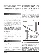 Предварительный просмотр 10 страницы Les foyers DON-BAR Fireplaces 5005 Installation, Operation And Maintenance Manual