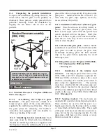 Предварительный просмотр 13 страницы Les foyers DON-BAR Fireplaces 9000 Installation, Operation And Maintenance Manual