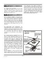 Предварительный просмотр 15 страницы Les foyers DON-BAR Fireplaces 9000 Installation, Operation And Maintenance Manual